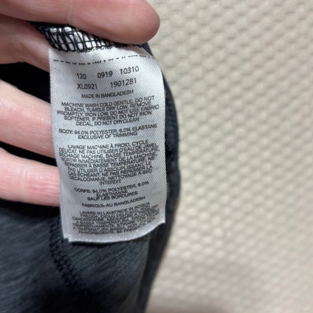 Columbia Sportswear Charcoal Gray Athletic Top XS Cap Sleeve Active Shirt - Picture 6 of 9